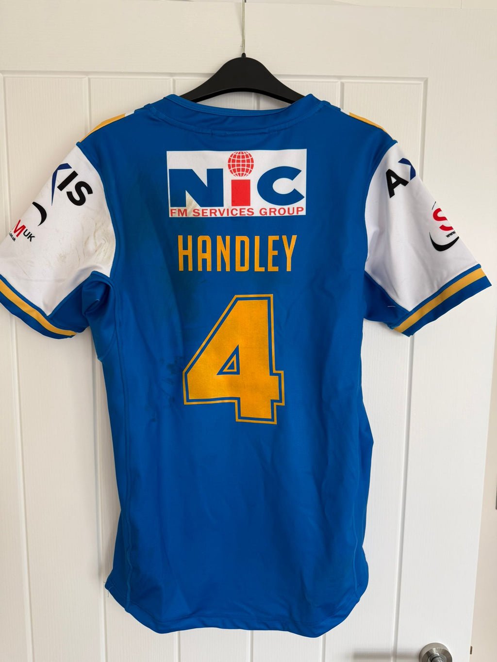 Match Worn Cam Smith Testimonial Shirt - Ash Handley