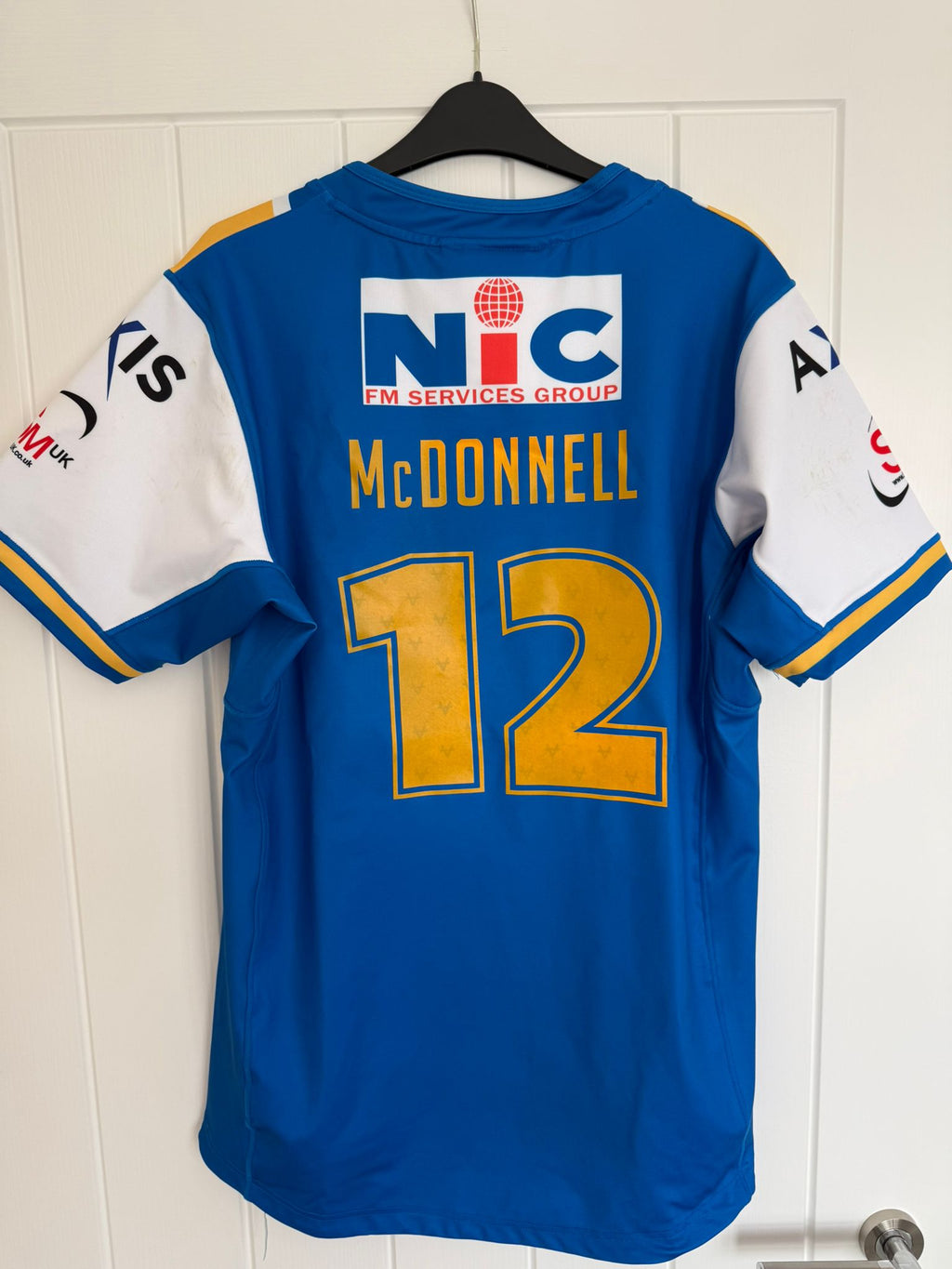 Match Worn Cam Smith Testimonial Shirt - James McDonnell