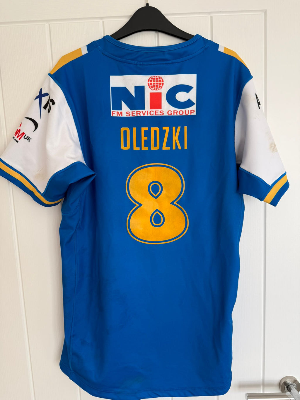 Match Worn Cam Smith Testimonial Shirt - Mik Oledzki
