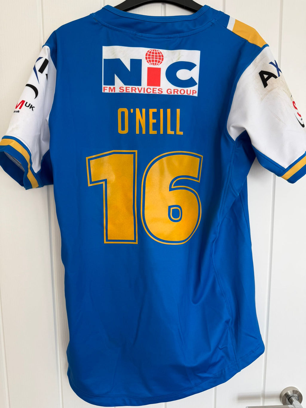 Match Worn Cam Smith Testimonial Shirt - Ethan O'Neill