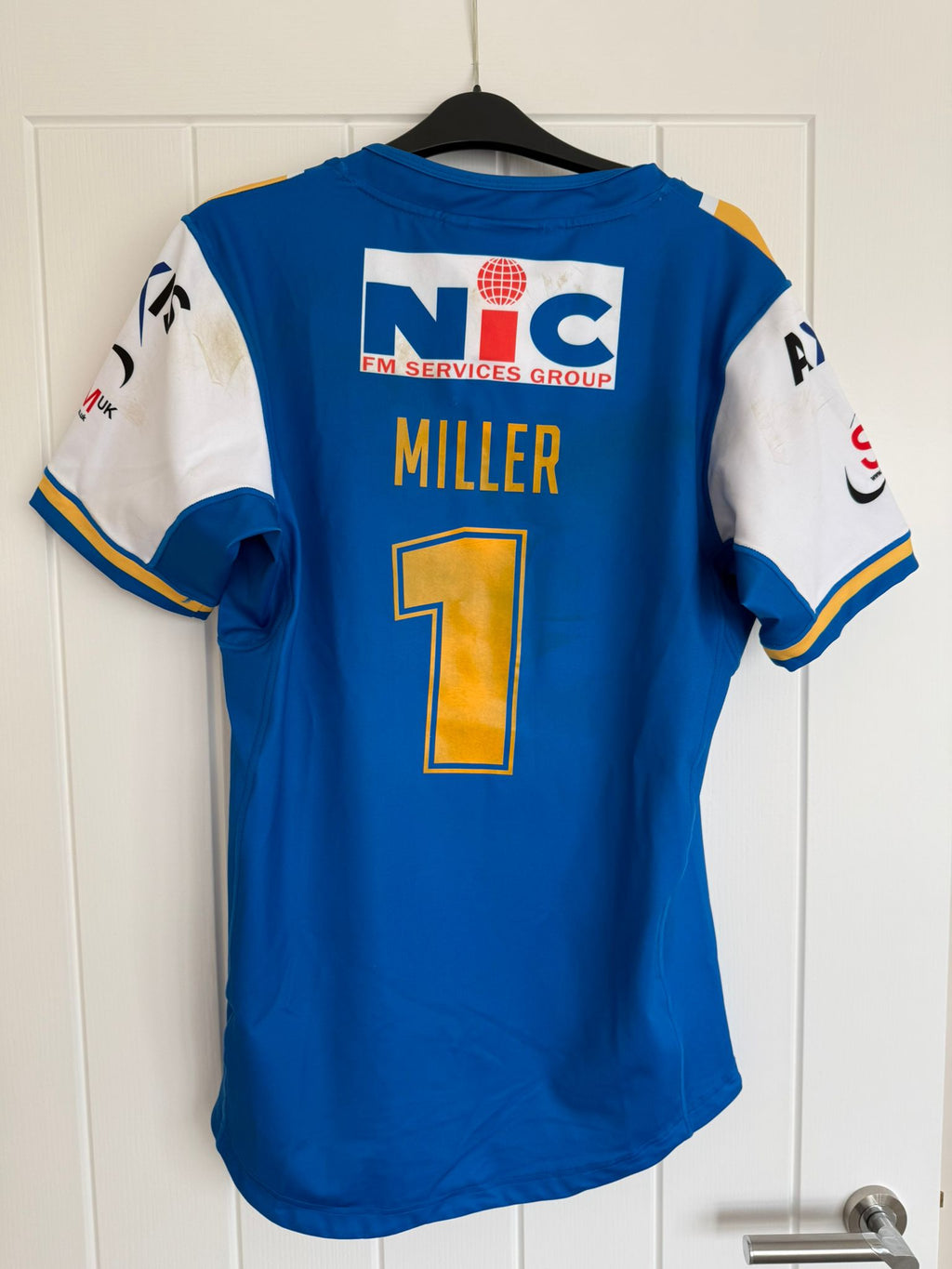 Match Worn Cam Smith Testimonial Shirt - Lachie Miller