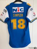 Match Worn Cam Smith Testimonial Shirt - Max Simpson