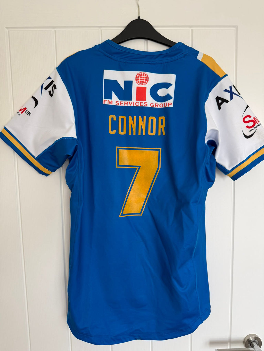 Match Worn Cam Smith Testimonial Shirt - Jake Connor
